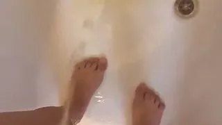 Pee in the shower