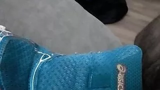 Me cumming in Asics