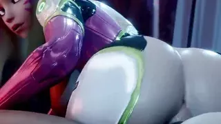 Overwatch 2 D.Ca Sitting On A Hard Dick