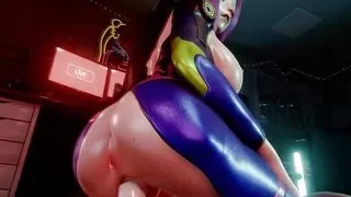 Overwatch 2 D.Va Riding Her Big Thick Dildo