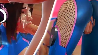 Cute D.va gets fucked - Overwatch Cartoon Uncensored