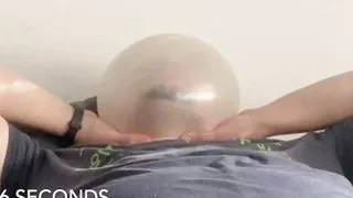 Bhdl -  Latexglove Breathplay - Quick Training -