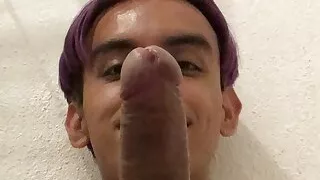 jerking with my underwear aside