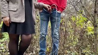 Fat mother in law rules the piss