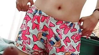 He woke up like a circus tent, so I took away his fever