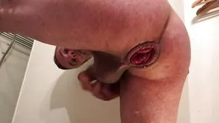 anal training in the hotel room