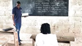 Unterrichtet College Mädchen Repräsentativsystem