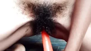 Desi Girl with beautiful Tits and hairy Pussy 34