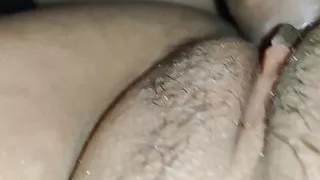 Hard fucking stepsister in home at night