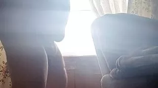 Mofo2121 dances in the living room