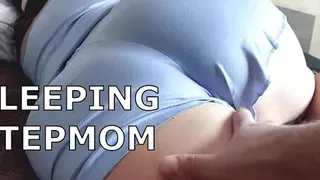 Sleppy stepmom - Stepson fucked in all her holes, taboo anal