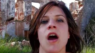 Solo masturbation could not quite please her so she got into