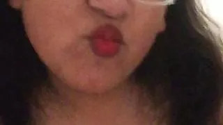 sissy slut alone on the stairway