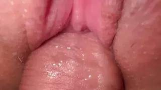 Extreme Close up Fuck stepsister's teen creamy pussy