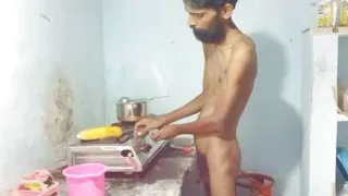 Part 1 Rajeshplayboy993 eating roasted sweet corn