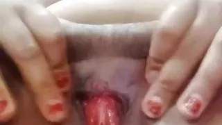 Girl masturbating