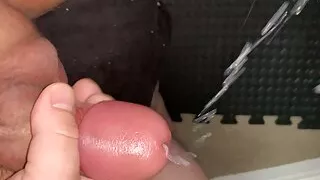 Masturbating And Cumming With My Small Penis After Pumping - Cumshot Explosion