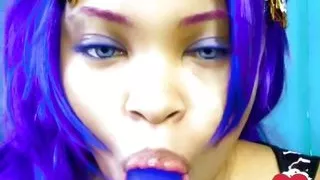 Sucking you're dick and balls