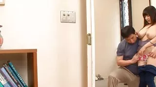 H cup Bombshell Mom Friends Seduce for a Double Affair