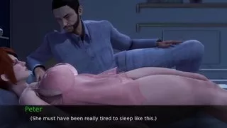 Trolley Trouble-Big Tits Red Head & Brunette