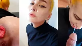 My usual day (public, prolapse, humiliation, fisting)