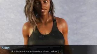 The Lost Love-Horny Brunette Babe