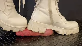 CBT in Combat Boots with TamyStarly - Ballbusting, Trampling, Cock Crush, Cock Trample, Bootjob