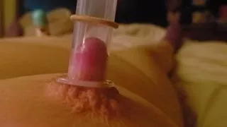 Play with nipple pump