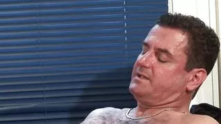 Mature slut banged hard in the office!