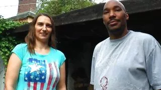 Interracial crazy sex for a hot girl with big ass and boobs