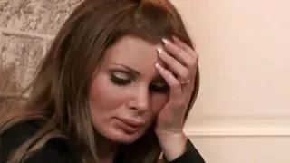 A cock in the ass of a hot brunette mifl