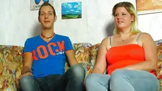 Chubby german blonde hardly fucked