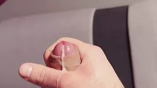 Loads of thick cum after masturbating