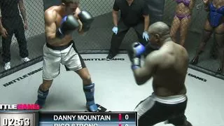 ZVIDZ - Stacy Adams Hops On The Winners Cock In The MMA Cage And Swallows His Cum - 4K Ultra HD