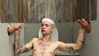 #257 Twink sucked and fucked in the ass by two strangers in holes in the wall