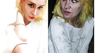 Wildly dirty walk (humiliation, piss, spit, public, dirty, trash) - trailer