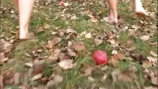 In the park with the granny in heat!