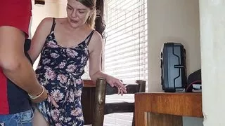 Bruder, Familie, Versteckter Sex, Schule, Schwester, Upskirt