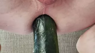 Too big to fuck! This toy pleased my tight asshole to the max.