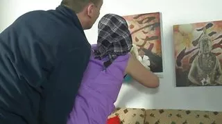 Two sexy milfs think about satisfying themselves by sharing