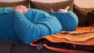 Bhdl - Latexglove Breathplay - Christmas Eve Hoodie Training Part 2