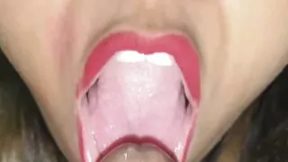 Desi xxx girlfriend Sloppy blowjob to her stepbrother