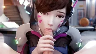 3D Compilation: Overwatch Dva Blowjob Missionary Widowmaker Ashe Anal Fuck Uncensored Hentai