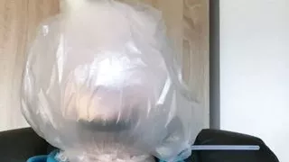 Bhdl - Latexglove Breathplay - Christmas Eve Trashbag Training - 208 Seconds -