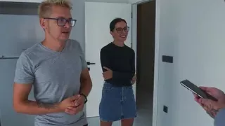 Husband Cuckold , watch his wife get fucked from behind!