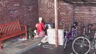 Outdoor cosplay sex can be very arousing especially when a