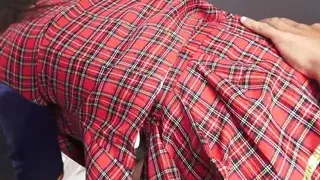 Japanese hot brunette  Yotuba Kawai s having hardcore sex with her ex in bed