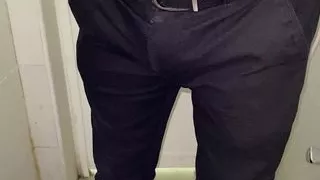 Cruising at public market toilet after getting horny in a hot bonding with Iranian and Egyptian friends