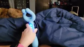 Masterbation while he is out of town