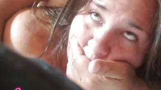 Bbw stepmom receives a rude visit in her bed with anal sex